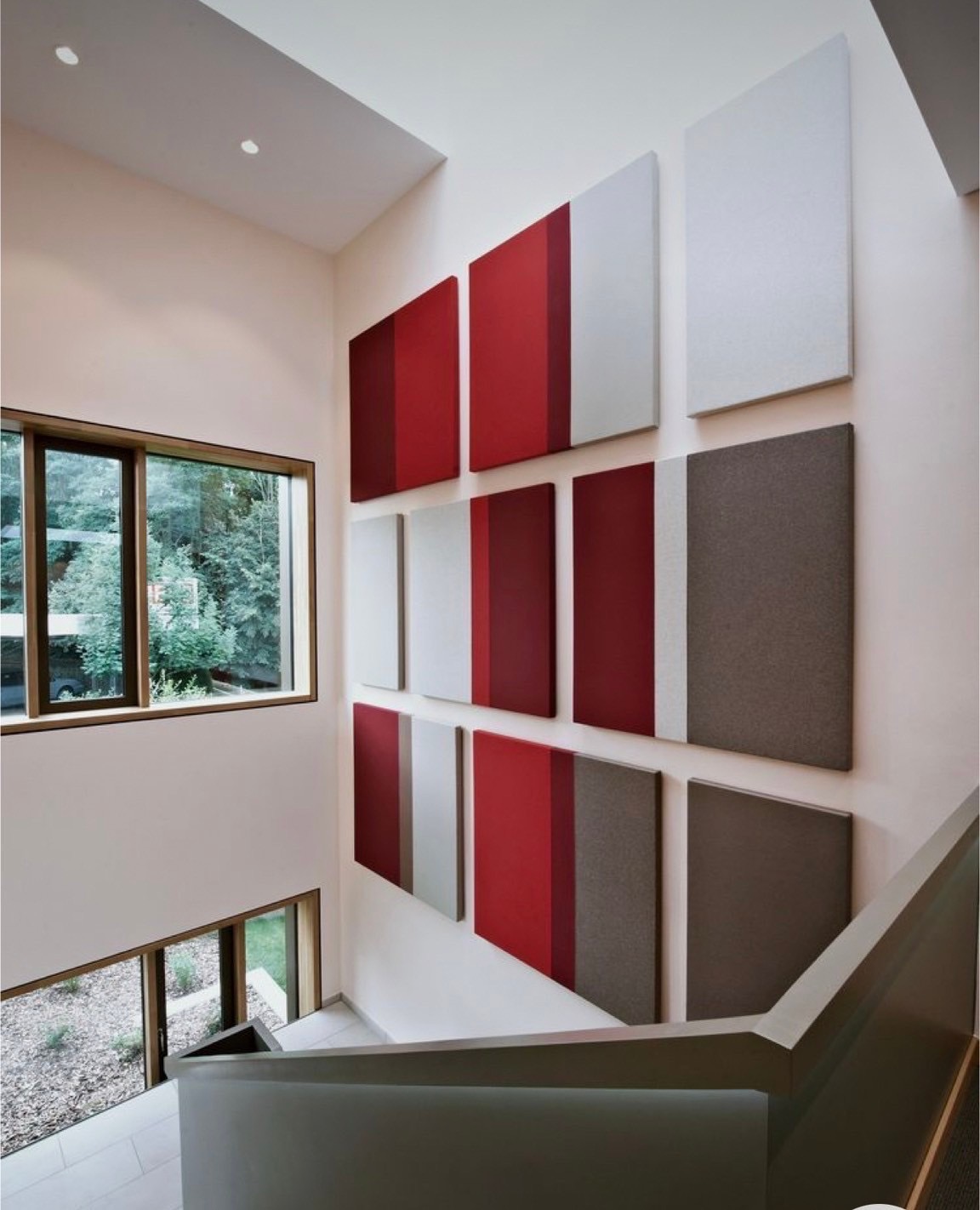 MicroDecor แผ่นดูดซับเสียงหุ้มผ้าสำหรับผนังตกแต่ง - Image 24