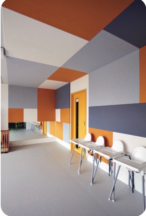 MicroDecor แผ่นดูดซับเสียงหุ้มผ้าสำหรับผนังตกแต่ง - Image 21