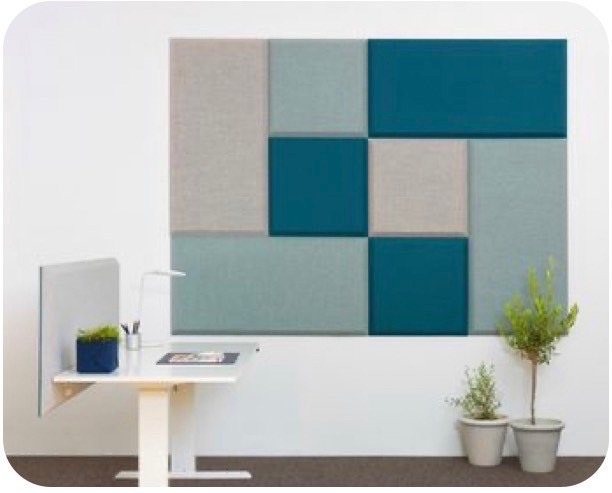 MicroDecor แผ่นดูดซับเสียงหุ้มผ้าสำหรับผนังตกแต่ง - Image 19