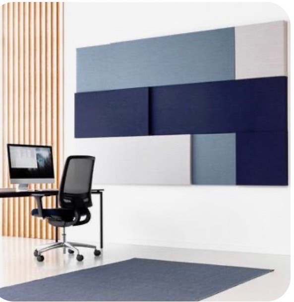 MicroDecor แผ่นดูดซับเสียงหุ้มผ้าสำหรับผนังตกแต่ง - Image 9