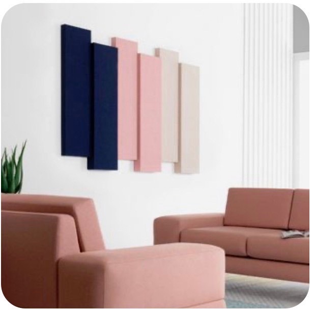 MicroDecor แผ่นดูดซับเสียงหุ้มผ้าสำหรับผนังตกแต่ง - Image 7