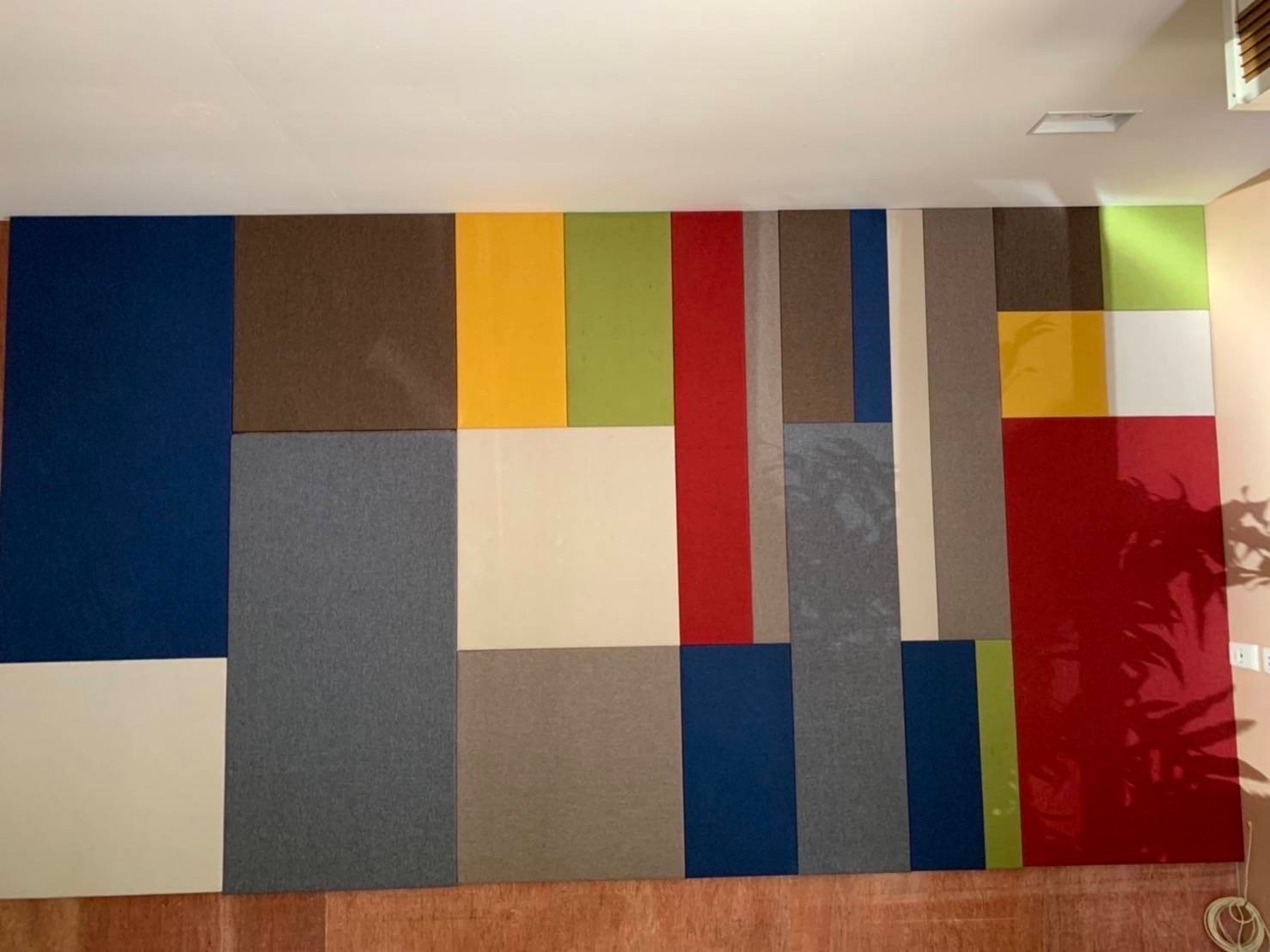 MicroDecor แผ่นดูดซับเสียงหุ้มผ้าสำหรับผนังตกแต่ง - Image 17