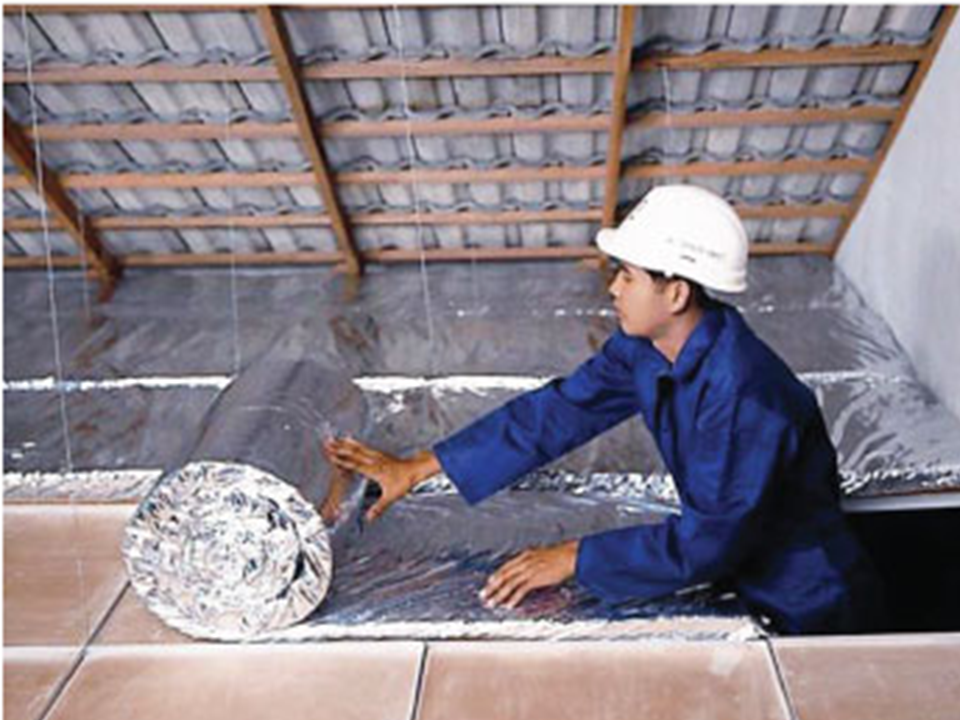 Microfiber No.5 Plus ฉนวนใยแก้วกันความร้อนวางบนฝ้า-เพดาน - Image 4