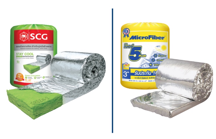เปรียบเทียบฉนวน SCG กับ MicroFiber