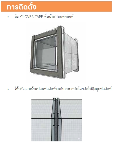 การติดตั้ง ปะเก็นโฟม