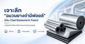 ฉนวนยางดำมีฟอยล์