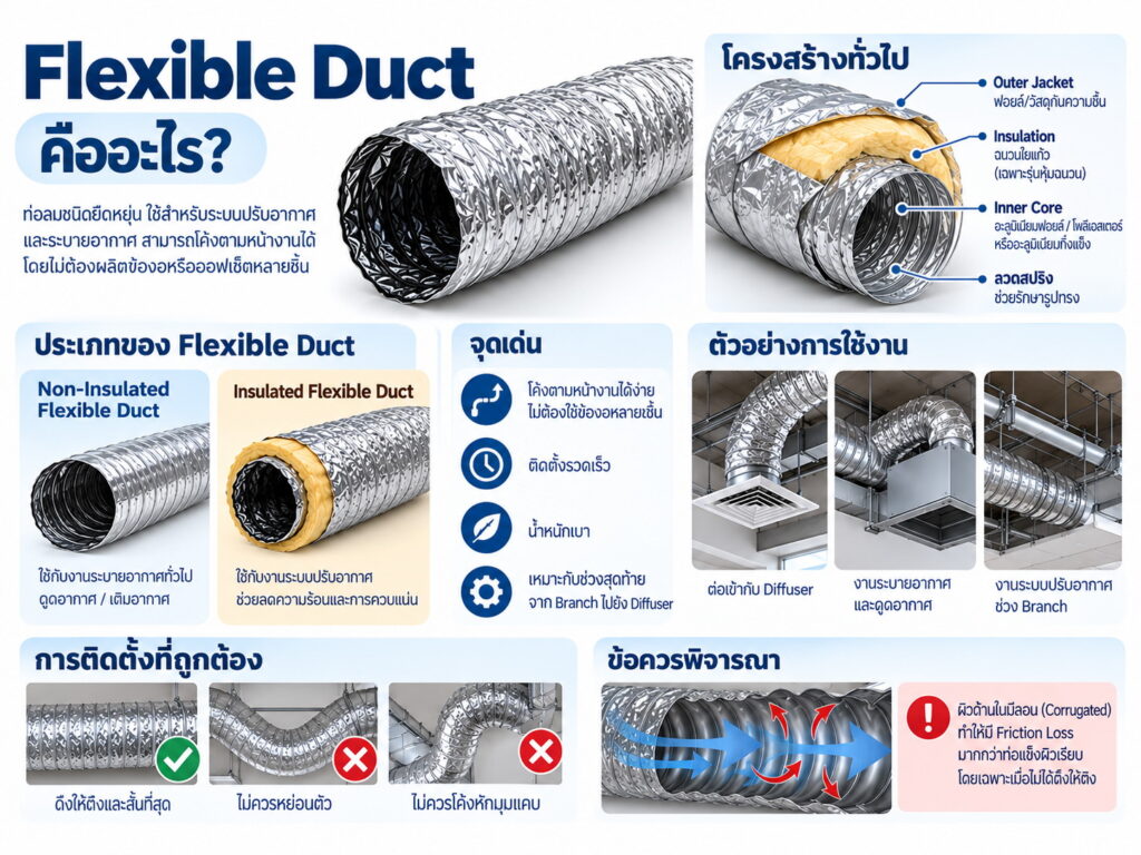 Flexible Duct คืออะไร
